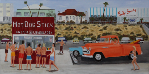 Santa Monica, 2022 oil on canvas 1224