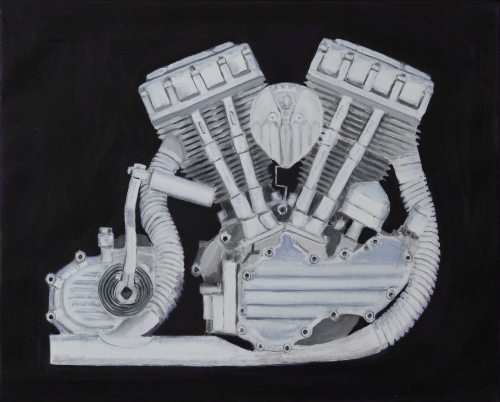 Panhead, 2023 Oil on Canvas