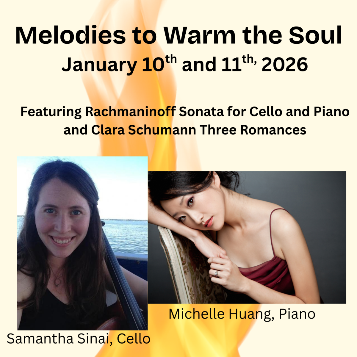 Melodies to Warm the Soul - Jan 10th 2026, 7pm